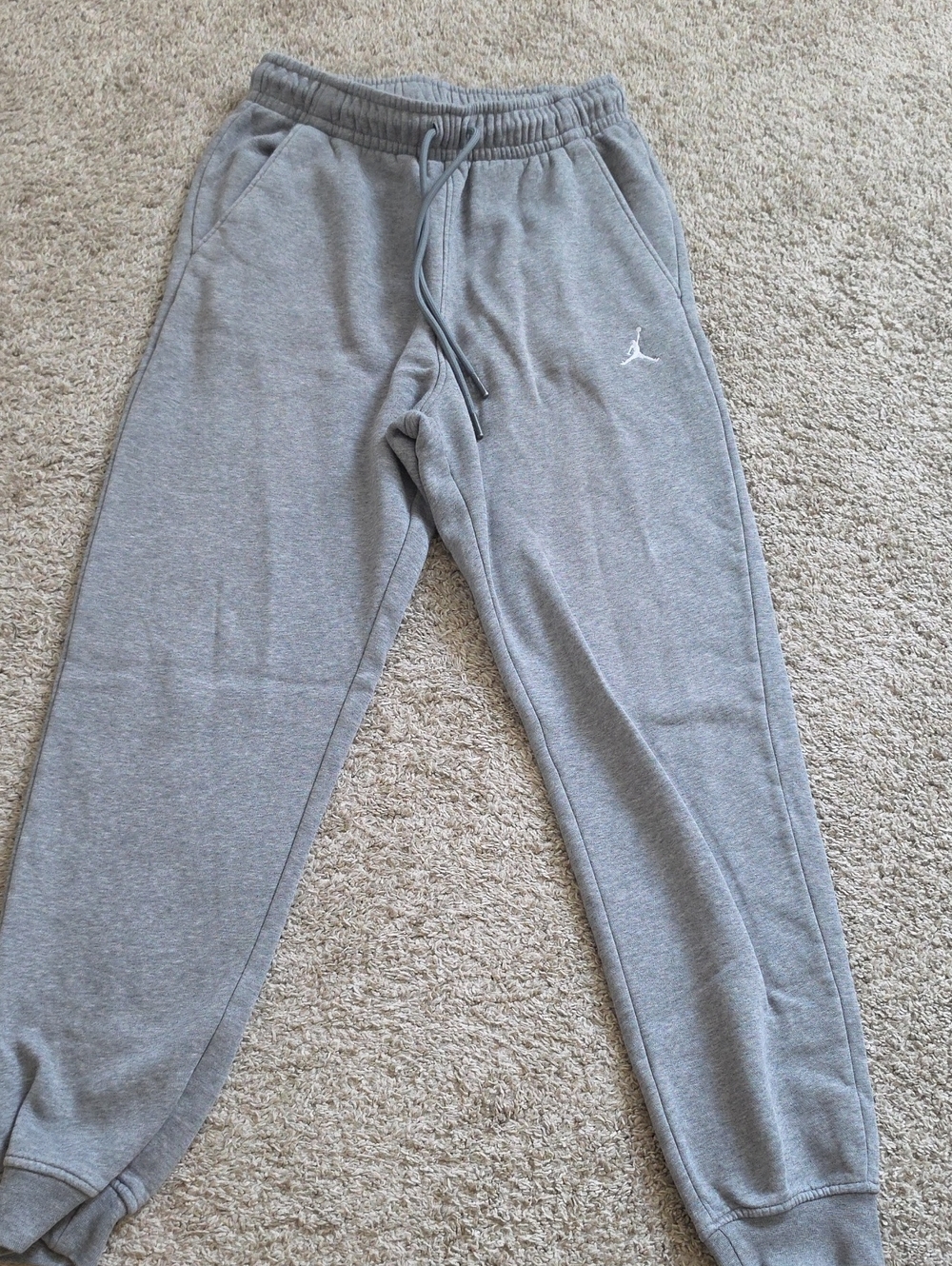 Jordan Light Gray Jumpman Joggers